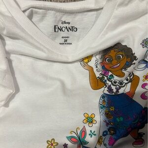 Disney Encanto Kids White and Blue T-Shirt